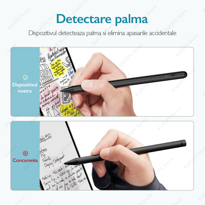 Stylus iPad Pen Techone A3T, Alb Stylus iPad Pen Techone A3T, Alb